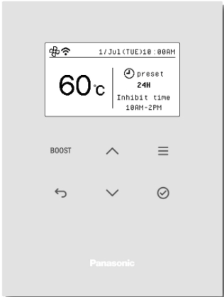 Panasonic CO2 wall controller
